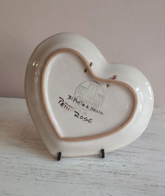 ceramica dipinta a mano, con disegno esclusivo Petit Rose